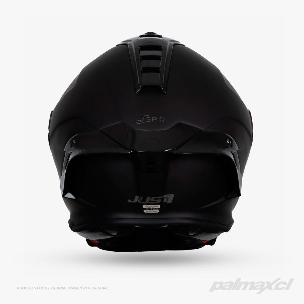 Casco integral de carrera multi-compuesto modelo J-GPR Black Matt | Just 1 Racing
